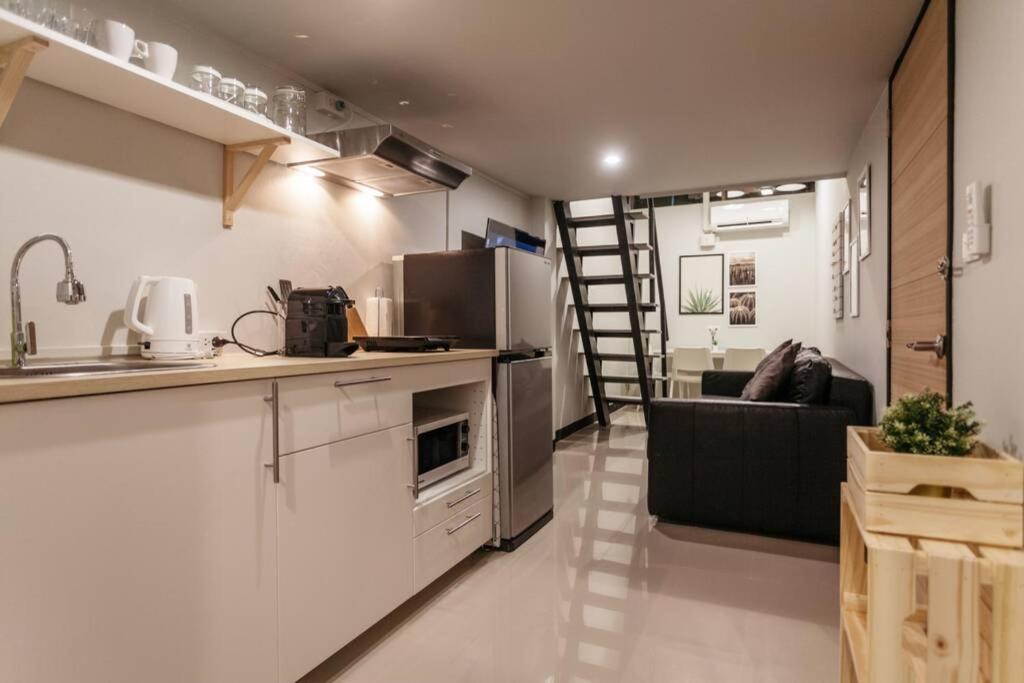 S1 Large Duplex Silom 3 Beds, Full Kitchen Wifi Apartment Bangkok Exterior foto